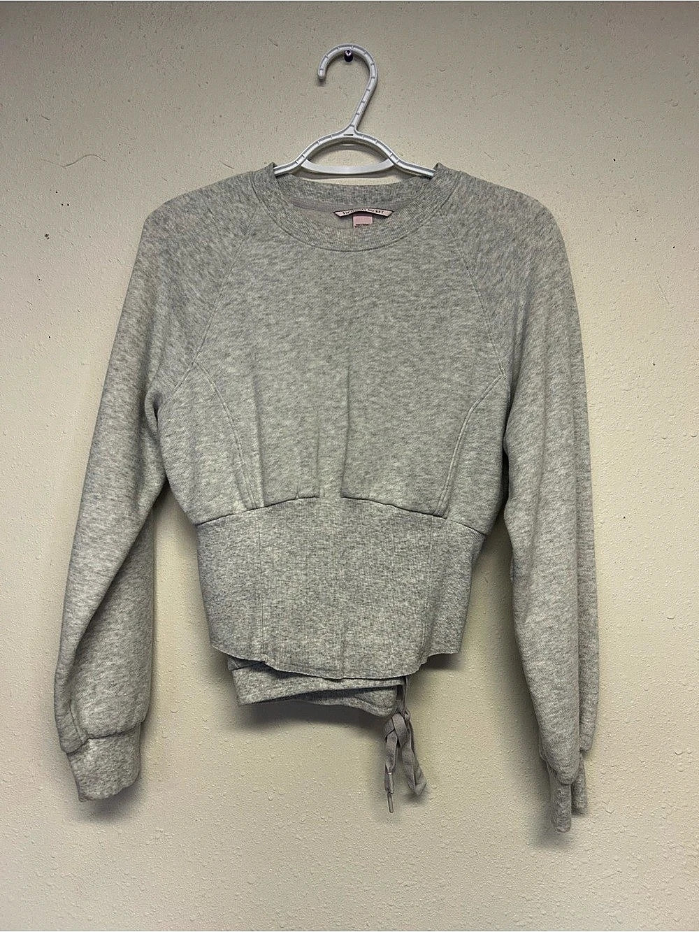 Victoria’s Secret Gray Sweatshirt & Jogger Set Size Small